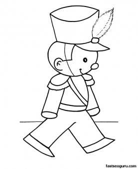 Printable Coloring Sheets on Coloring Pages Toy Soldier   Printable Coloring Pages For Kids