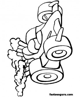  Printable Race cars coloring pages