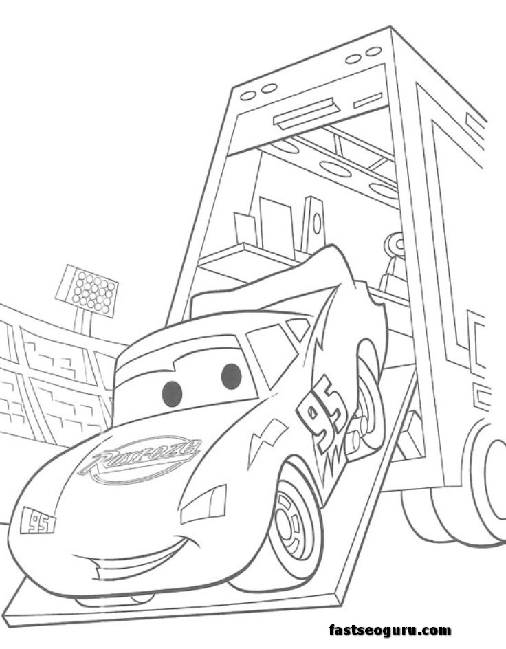 Coloring Book Pine Tree