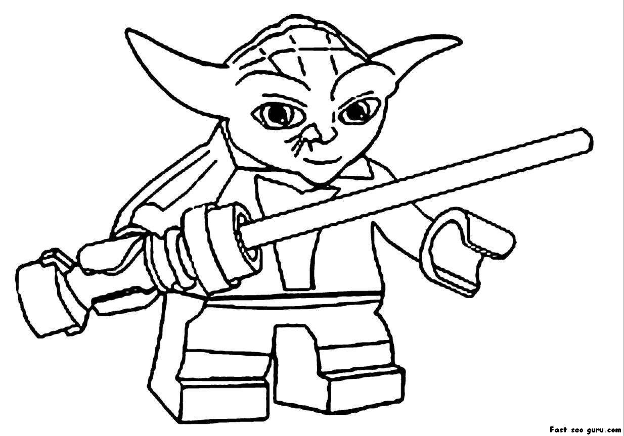 Lego Star Wars Coloring Pages To Print 24