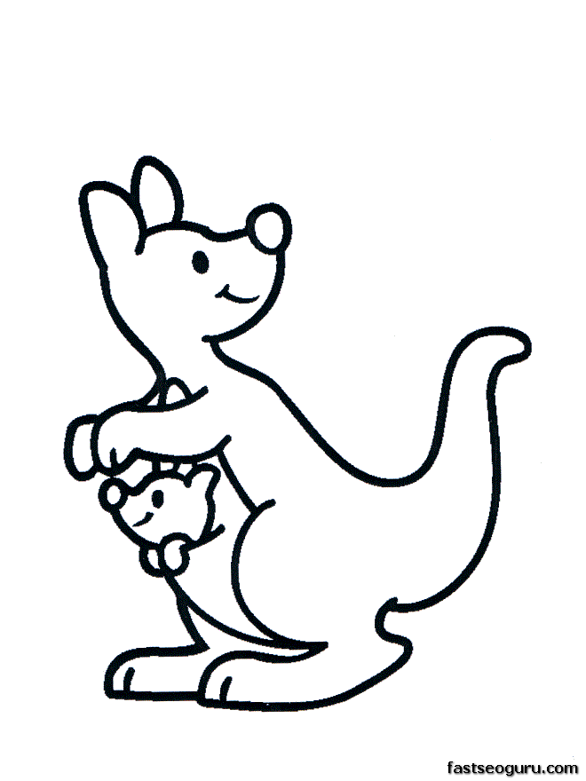 baby animal coloring pages to print out - photo #28