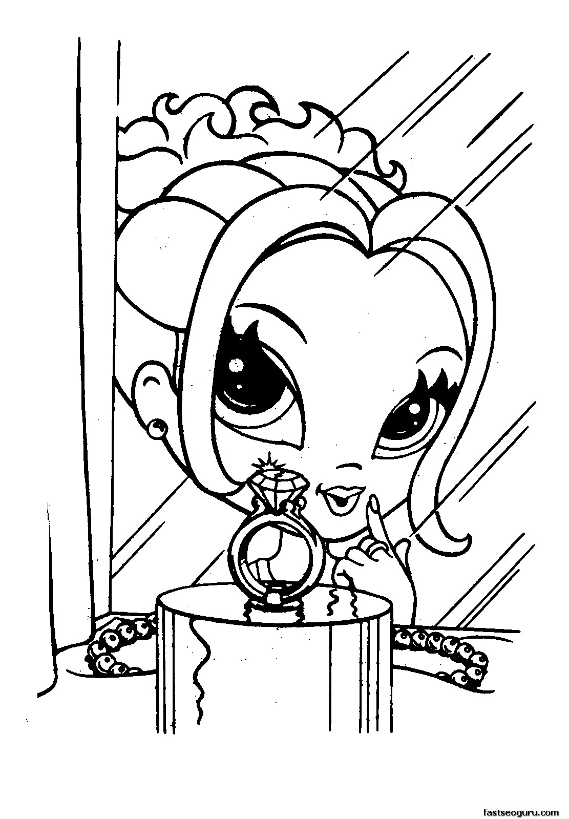 Pics Photos  For Girls Lisa Frank Coloring Pages Kids 