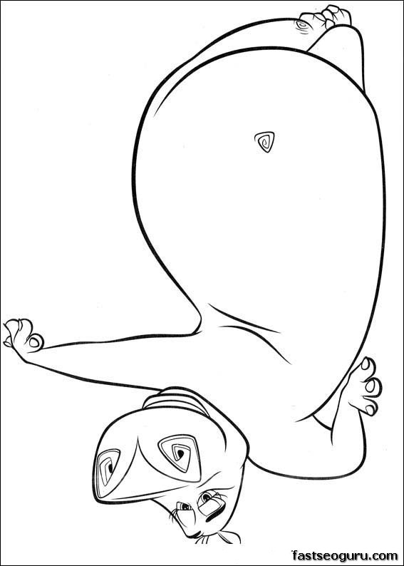 madagascar coloring pages and drawings - photo #50