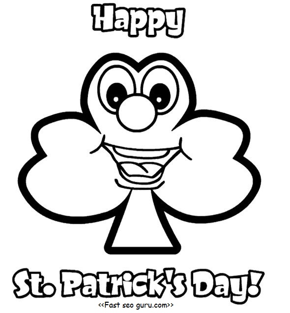 fados austin st patricks day coloring pages - photo #24