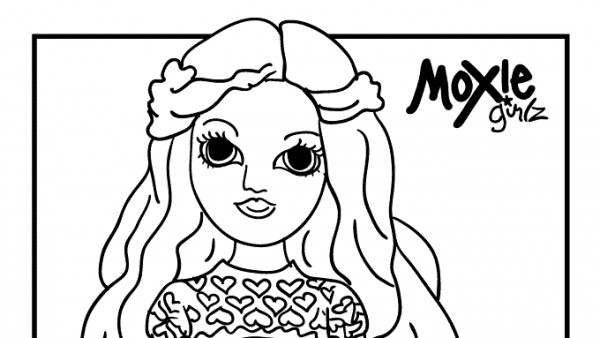 Print out Moxie Girls Sophina Coloring Page for girls