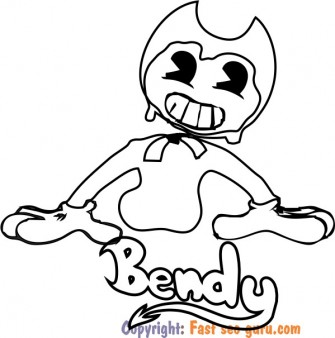 pages to color for free bendy