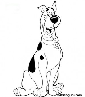 Scooby Doo kids Coloring Pages
